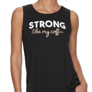 Apt 9 Graphic Scoopneck Tank